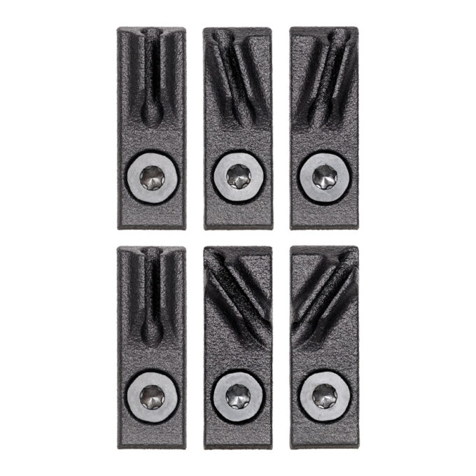 Cable Clip 6 Pack - Bundle A (Black)