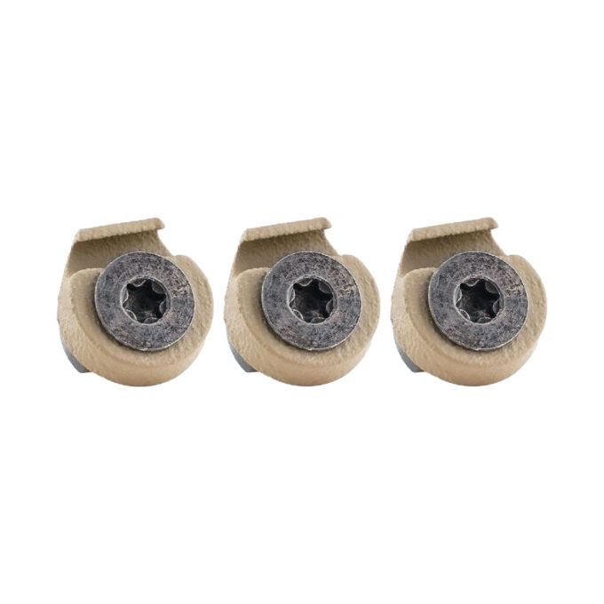 Micro Cable Clip - 3 Pack, Single Channel (FDE Cerakote)